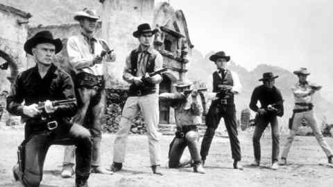 Une scène du film Les Sept Mercenaires