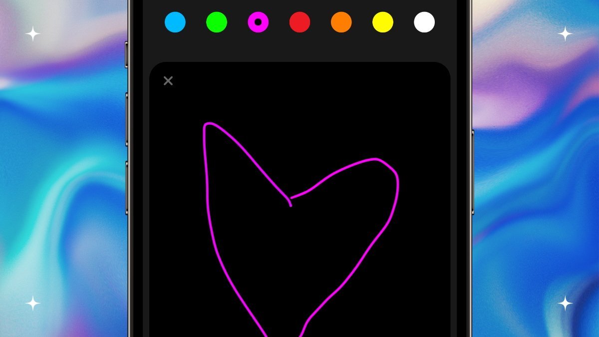 Comment dessiner des images dans iMessage sur iOS 17