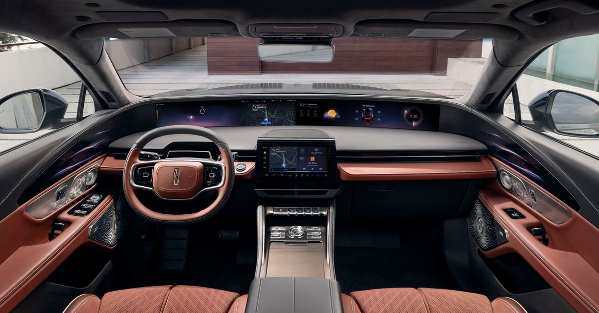 Fords new 48-inch digital dashboard is a lot of Android for one car