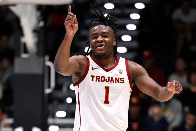 Isaiah Collier, un gardien de première année pour la Californie du Sud, est cinquième dans notre classement NBA mock draft 3.0.