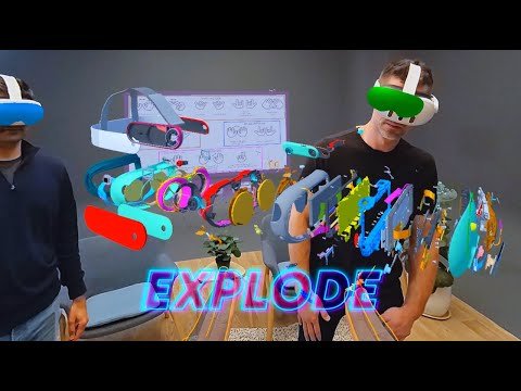 Application Caddy gratuite pour la collaboration CAO en 3D sur Meta Quest 3 et Meta Quest Pro