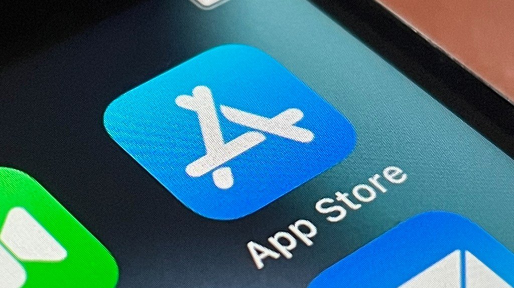 Icône App Store sur l’écran de l’iPhone