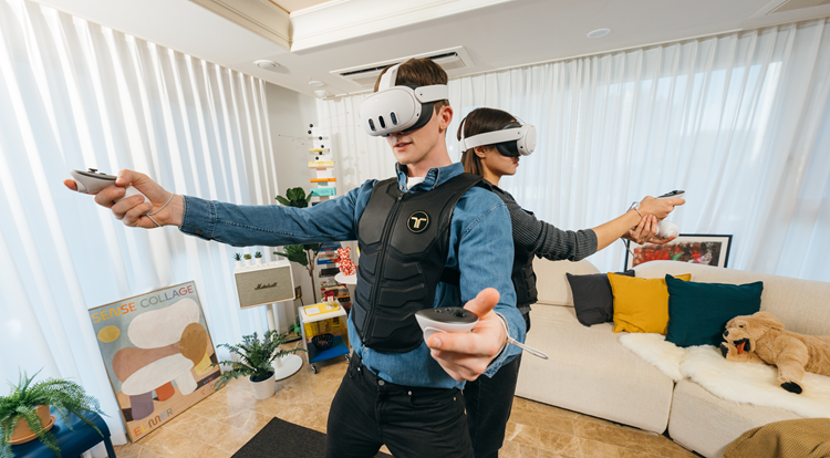 bHaptics annonce la prise en charge de TactSuit PS VR2