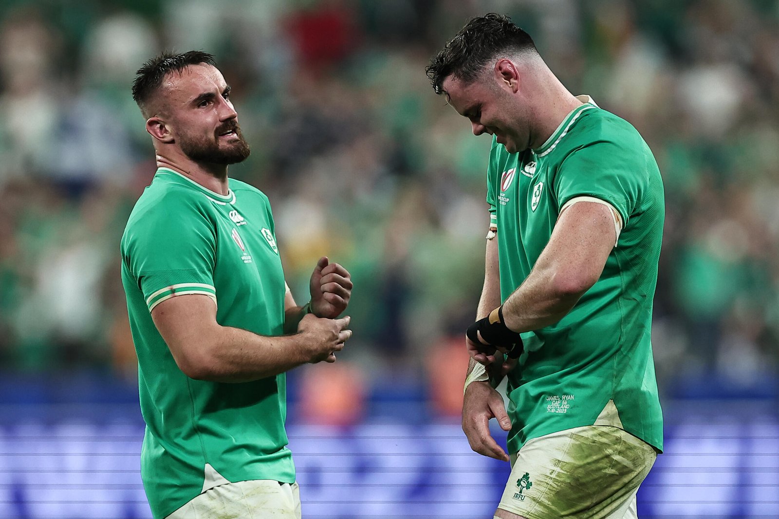 James Ryan (à droite) a une chance contre l'Italie de rappeler à l'entraîneur-chef irlandais Andy Farrell qu'il est toujours un verrou de première classe