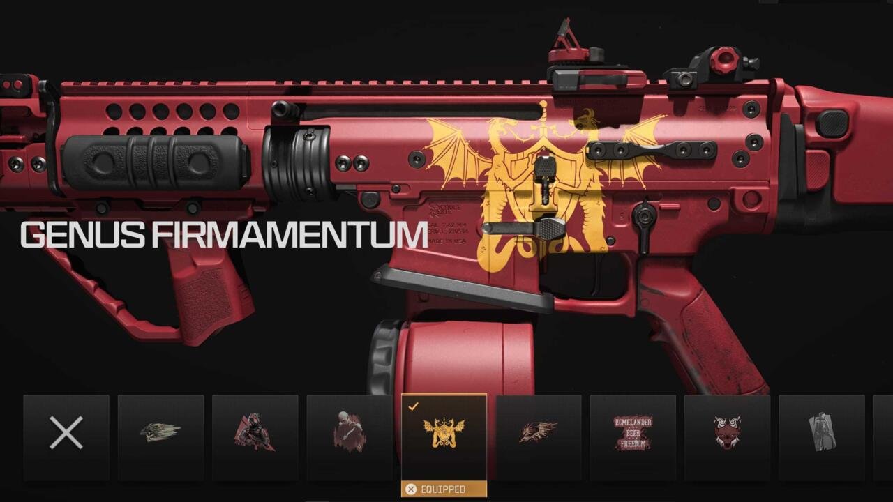 Récompense du coffre-fort - Grand autocollant d'arme