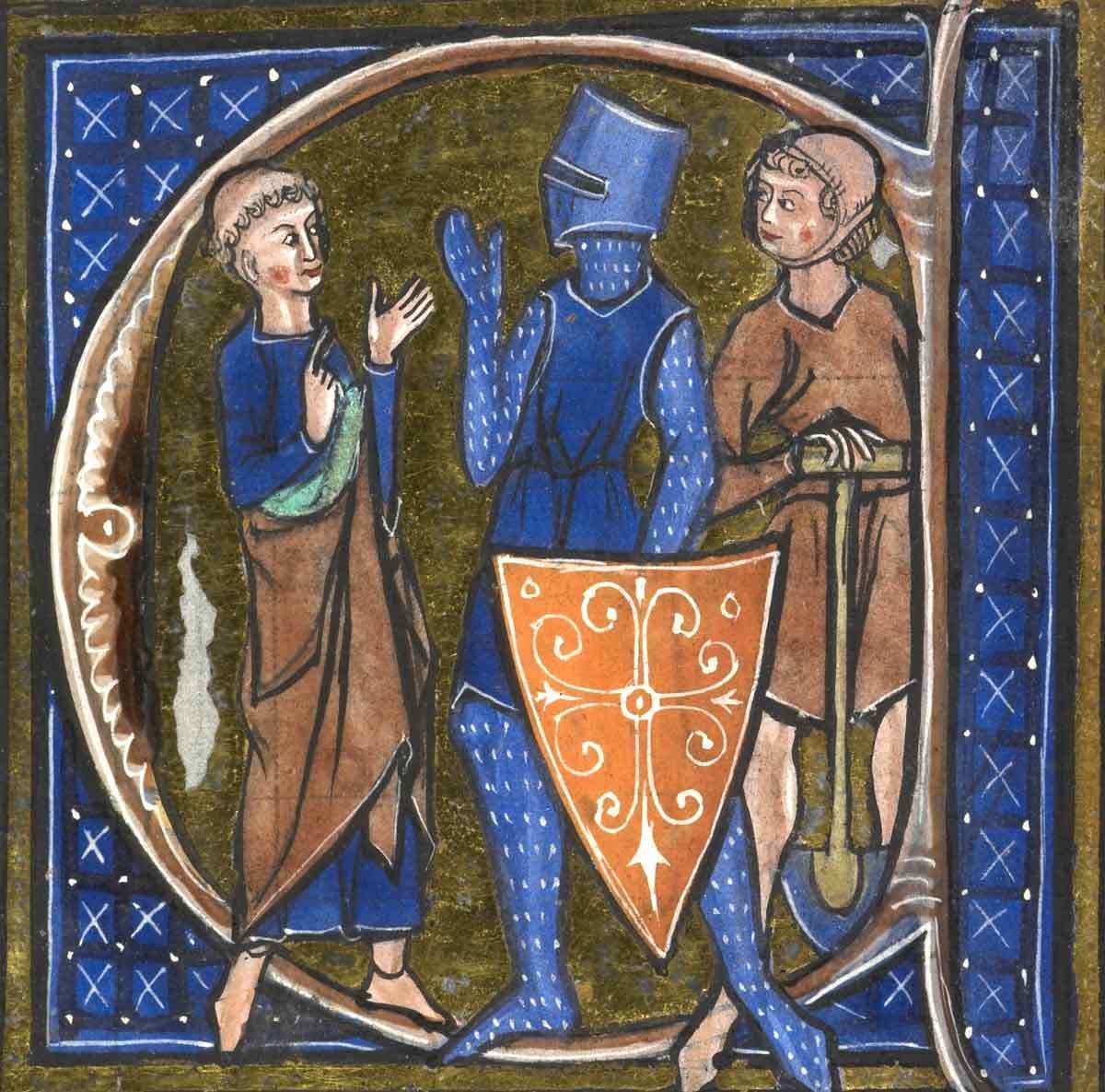 trois domaines médiévaux