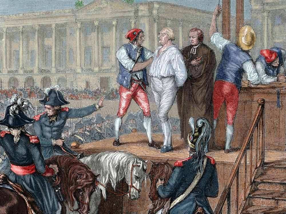 Louis XVI exécution ancien régime