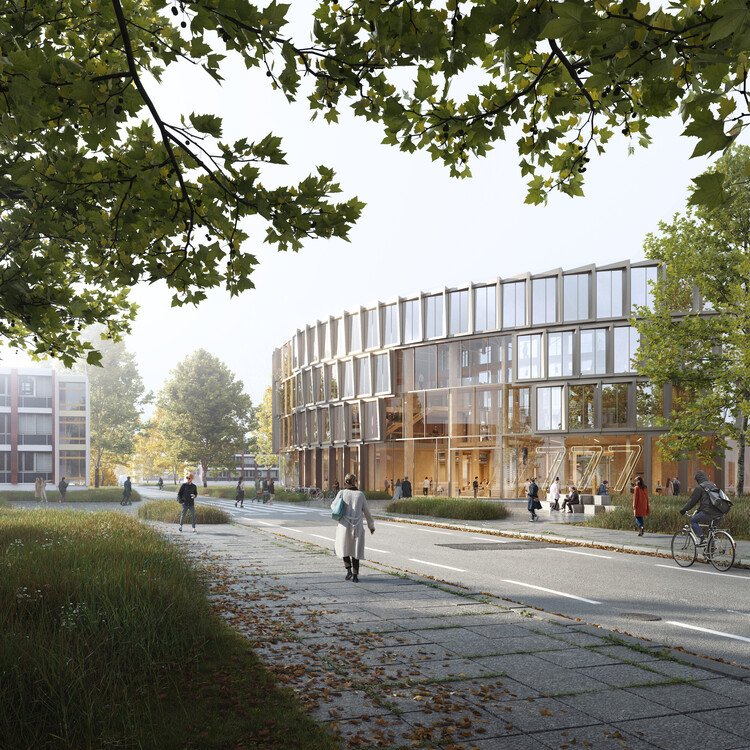 Unir la science et la nature : Henning Larsen remporte le concours pour la conception du campus B777 du CERN en France - Image 3 sur 5