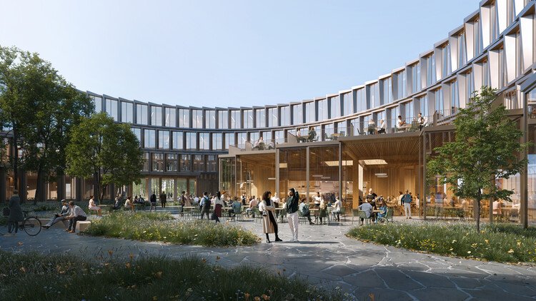 Unir la science et la nature : Henning Larsen remporte le concours pour la conception du campus B777 du CERN en France - Image 2 sur 5