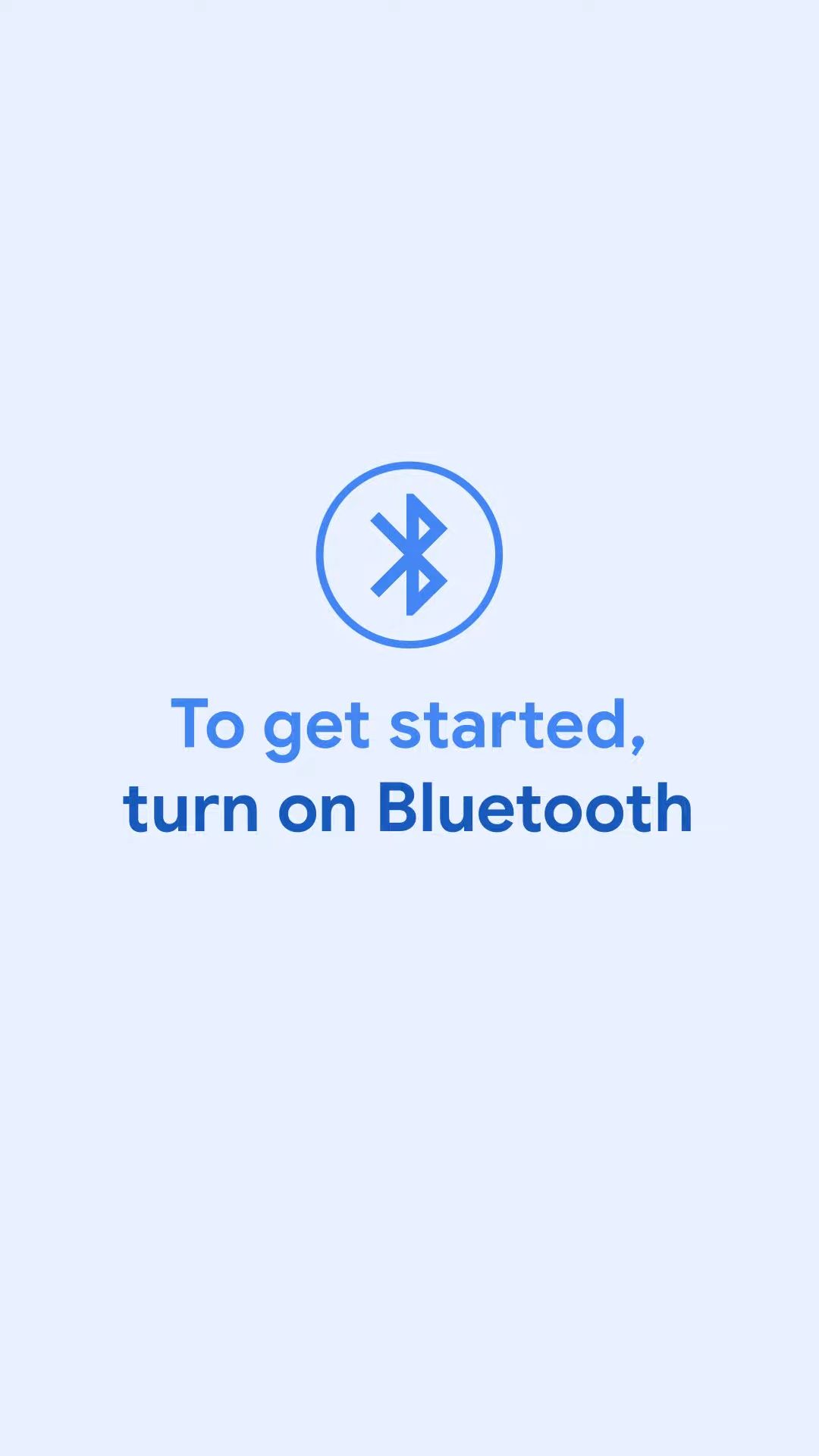 activer le graphique Bluetooth