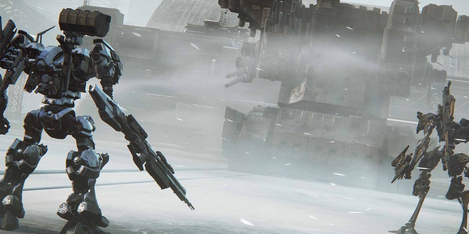 Combat contre le boss du mur Armored-Core-6