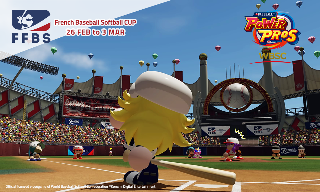 Focus Fédération eBASEBALL : La France est sur WBSC eBASEBALL : POWER PROS – World Baseball Softball Confederation