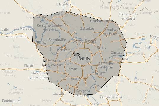 France : affrontements entre la police et des supporters de football le long de l’avenue des Champs-Élysées à Paris le 12 février après la finale de la Coupe d’Afrique des Nations 2023