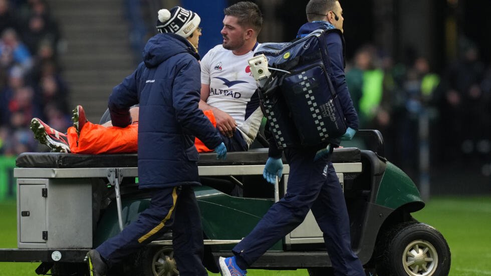 Le capitaine français Gregory Alldritt risque de rater le match des Six Nations contre l'Italie.