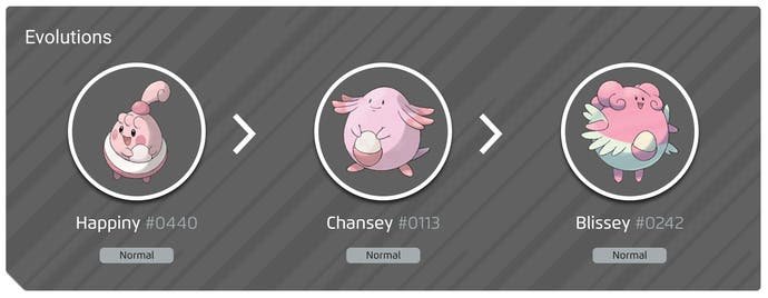 Shiny Chansey evolution chart 100 perfect IV stats and Blisseys