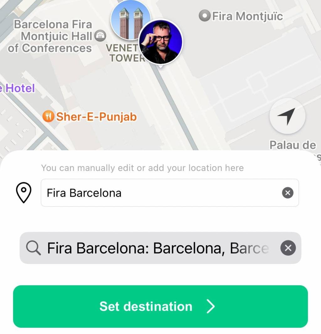 MWC : l’application Swayy vous permet de partager votre future position avec des amis proches ou des groupes que vous organisez |  TechCrunch