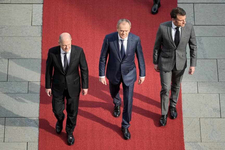 L’Allemagne, la France et la Pologne s’engagent à fournir davantage d’armes à l’Ukraine |  Jefferson City News-Tribune