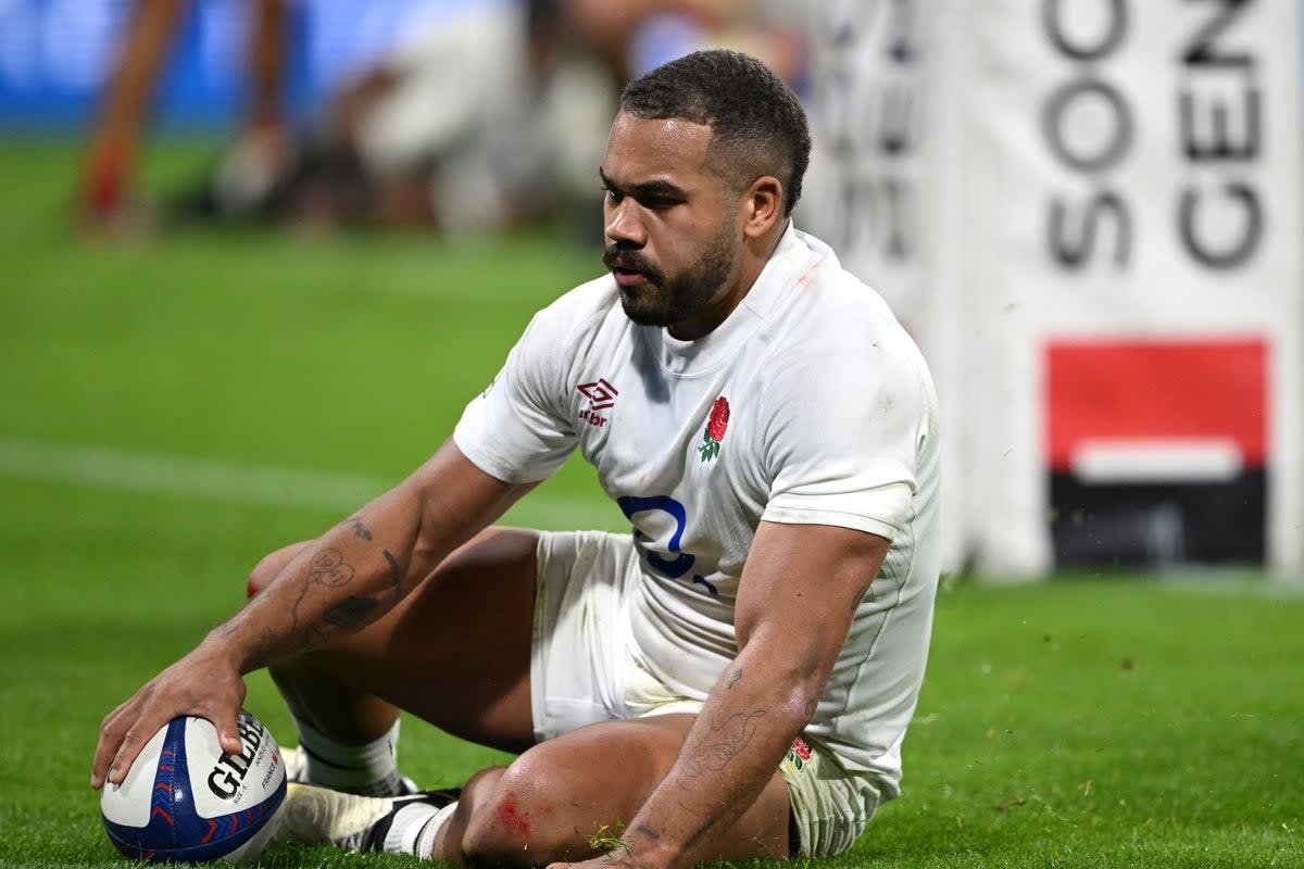 Ollie Lawrence a inscrit deux essais pour l'Angleterre (Getty Images)