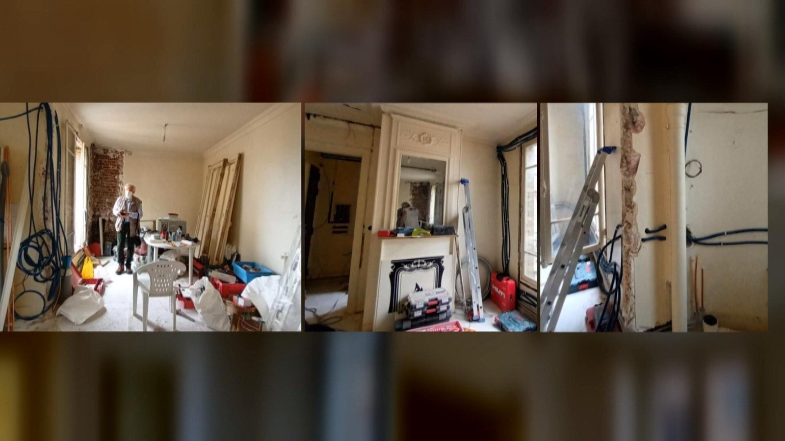 Travaux d'isolation d'un appartement de 29 m² à Paris.