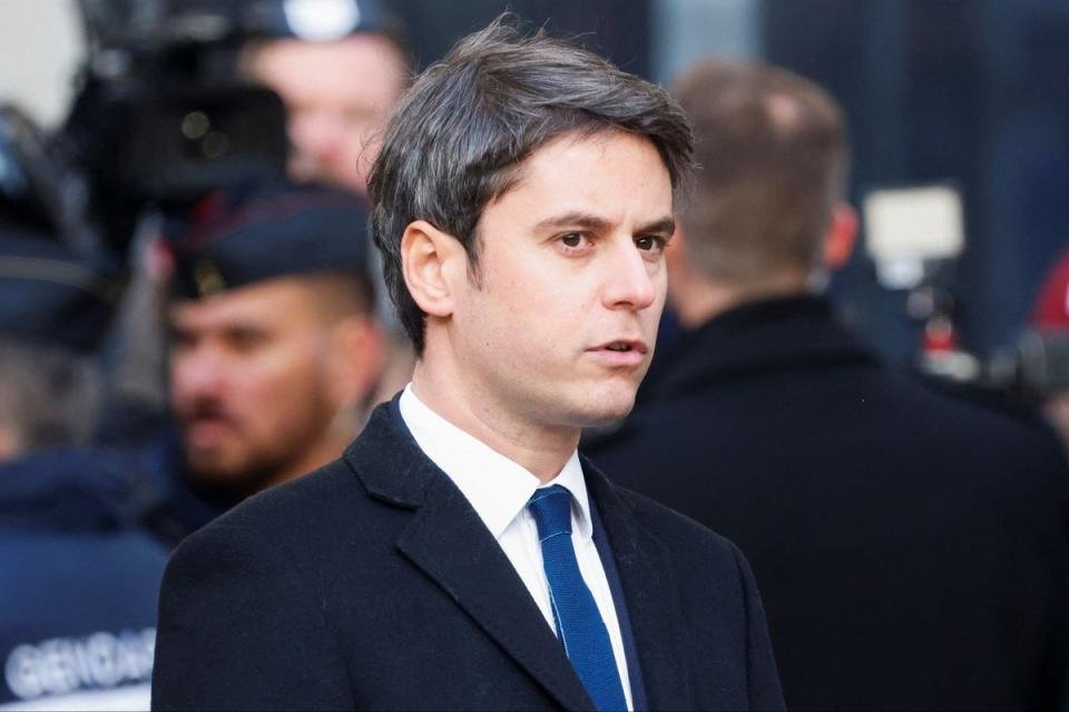 Gabriel Attal a débuté en politique en tant que socialiste avant de rejoindre le parti En Marche d'Emmanuel Macron (Reuters)