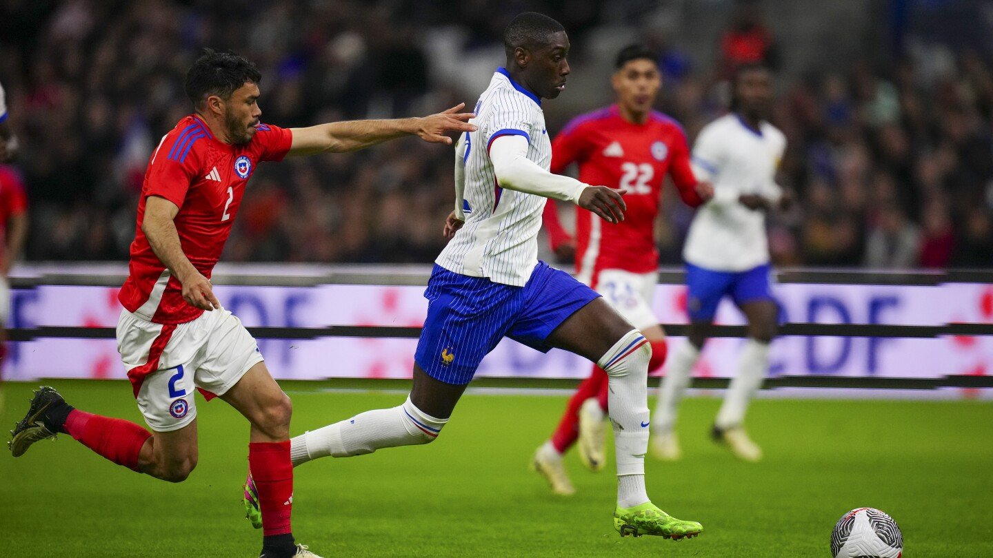 Kolo Muani marque et délivre une passe décisive alors que la France ne parvient pas à impressionner lors de la victoire 3-2 contre le Chili