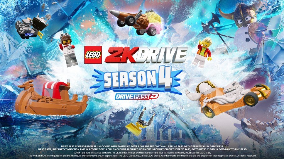 LEGO 2K Drive annonce la saison 4 du Drive Pass disponible ce mercredi
