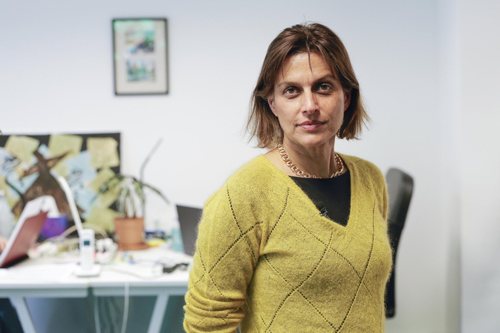 La diffusion depuis l'étranger signifie «qu'il n'y a pas de tabous», déclare l'entrepreneuse afghano-suisse Hamida Aman.