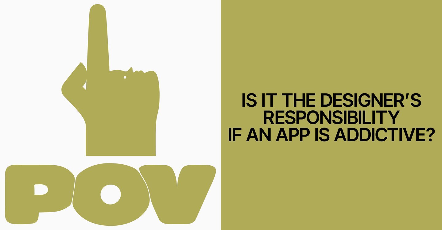 POV : Est-ce la responsabilité des concepteurs si une application crée une dépendance ?