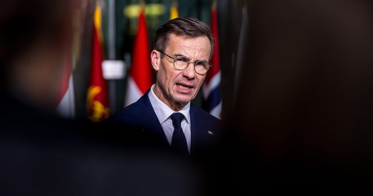 Premier ministre suédois : l’Europe doit parler de la Chine et des dépenses de défense pour maintenir le soutien américain à l’Ukraine