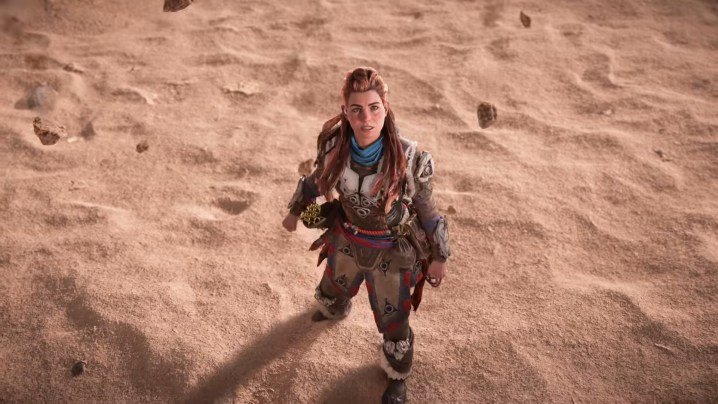 Horizon Forbidden West PC : meilleurs paramètres, VRAM, DLSS, | Tendances numériques 3 Gros plan sur Alloy dans Horizon Forbidden West.