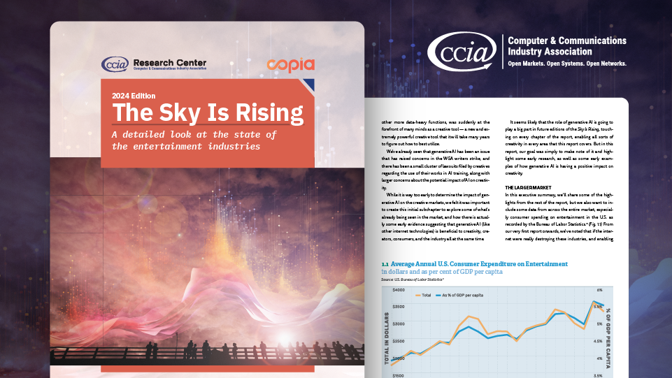 Le rôle d’Internet à l’âge d’or du divertissement – Projet de concurrence perturbatrice