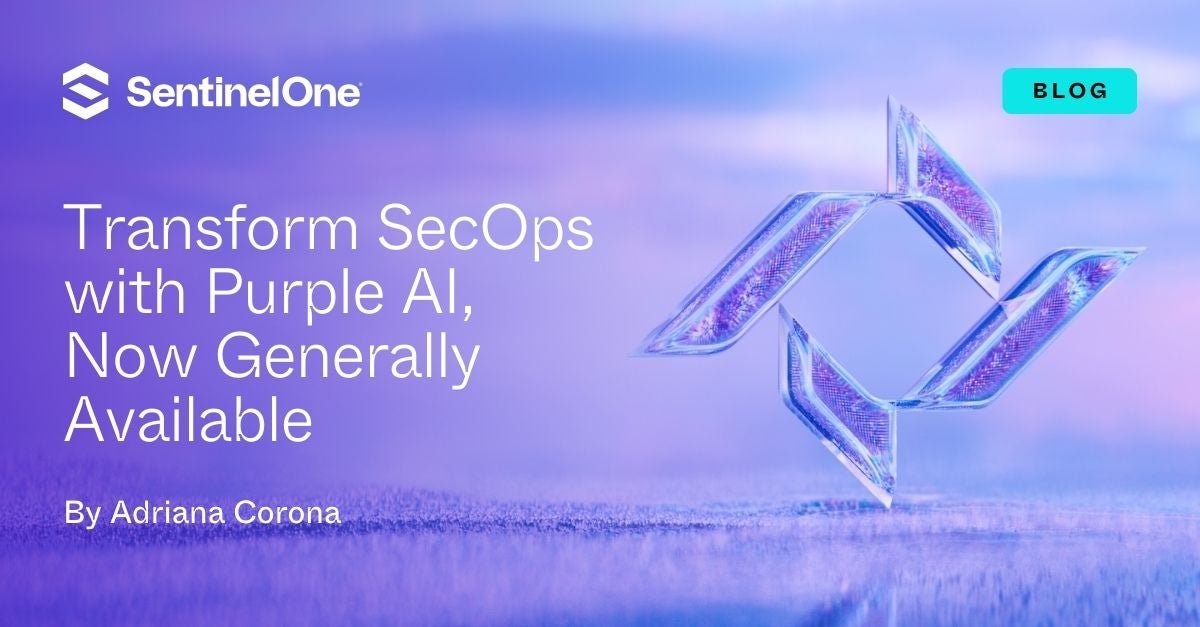Transformez SecOps avec Purple AI, désormais disponible pour tous