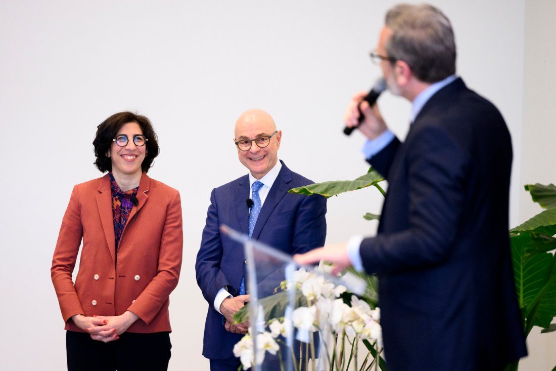 Mustafa Soykurt présente Rima Abdul Malak et Joseph Aoun.