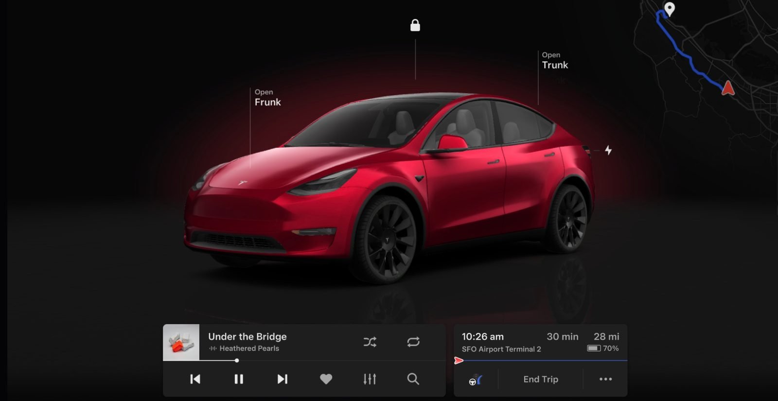 Tesla révèle une grande mise à jour avec une nouvelle interface utilisateur, un changement automatique, Audible, un nouveau Spotify et plus encore