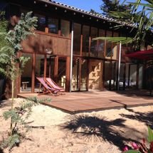 Maison Moderne en Bois dans les 44ha