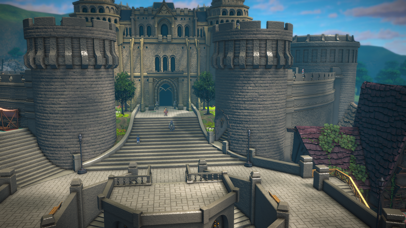 Image d'Eiyuden Chronicle du château à son troisième niveau