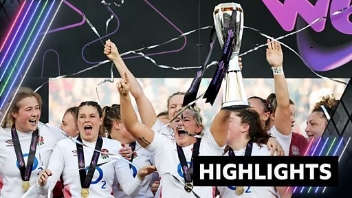 Tournoi des Six Nations féminin 2024 : France 21-42 Angleterre – Les Roses rouges remportent le Grand Chelem – BBC Sport