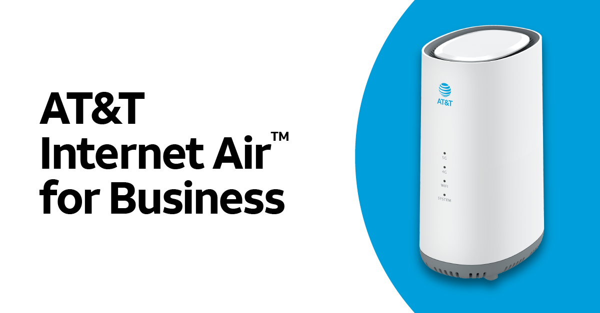 AT&T présente AT&T Internet Air pour les entreprises