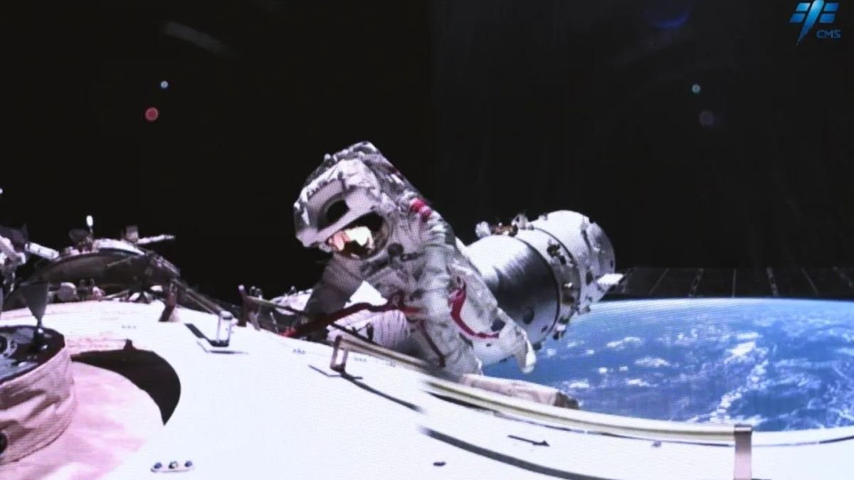 La station spatiale chinoise Tiangong endommagée par un débris (rapport)