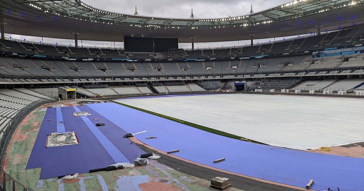 Paris 2024 : Le Stade de France prépare un traitement piste violette pour les athlètes