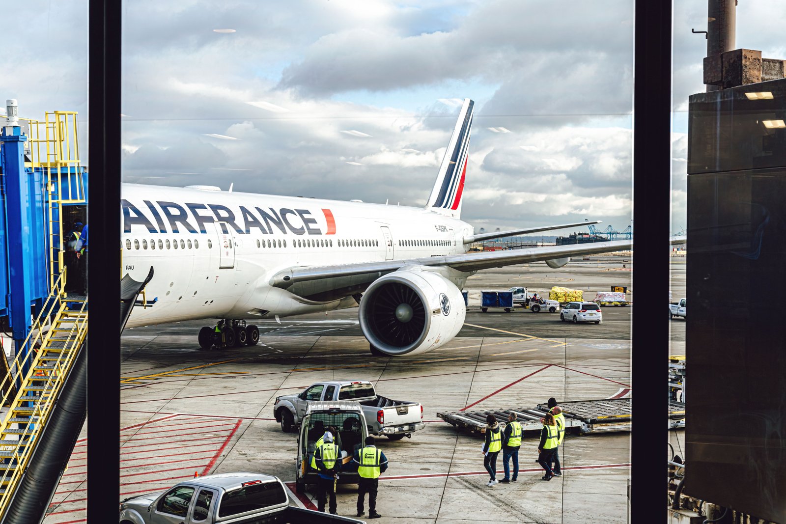 Air France Boeing 777-200ER à la porte d'ewr
