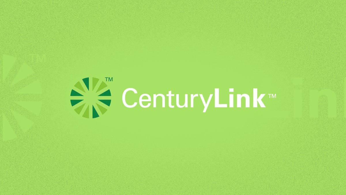CenturyLink logo on a phone screen