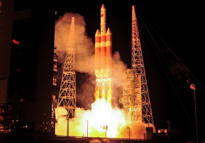 La sonde solaire Parker se trouvait à bord d'une fusée lancée en 2018 à la base aérienne de Cap Canaveral.