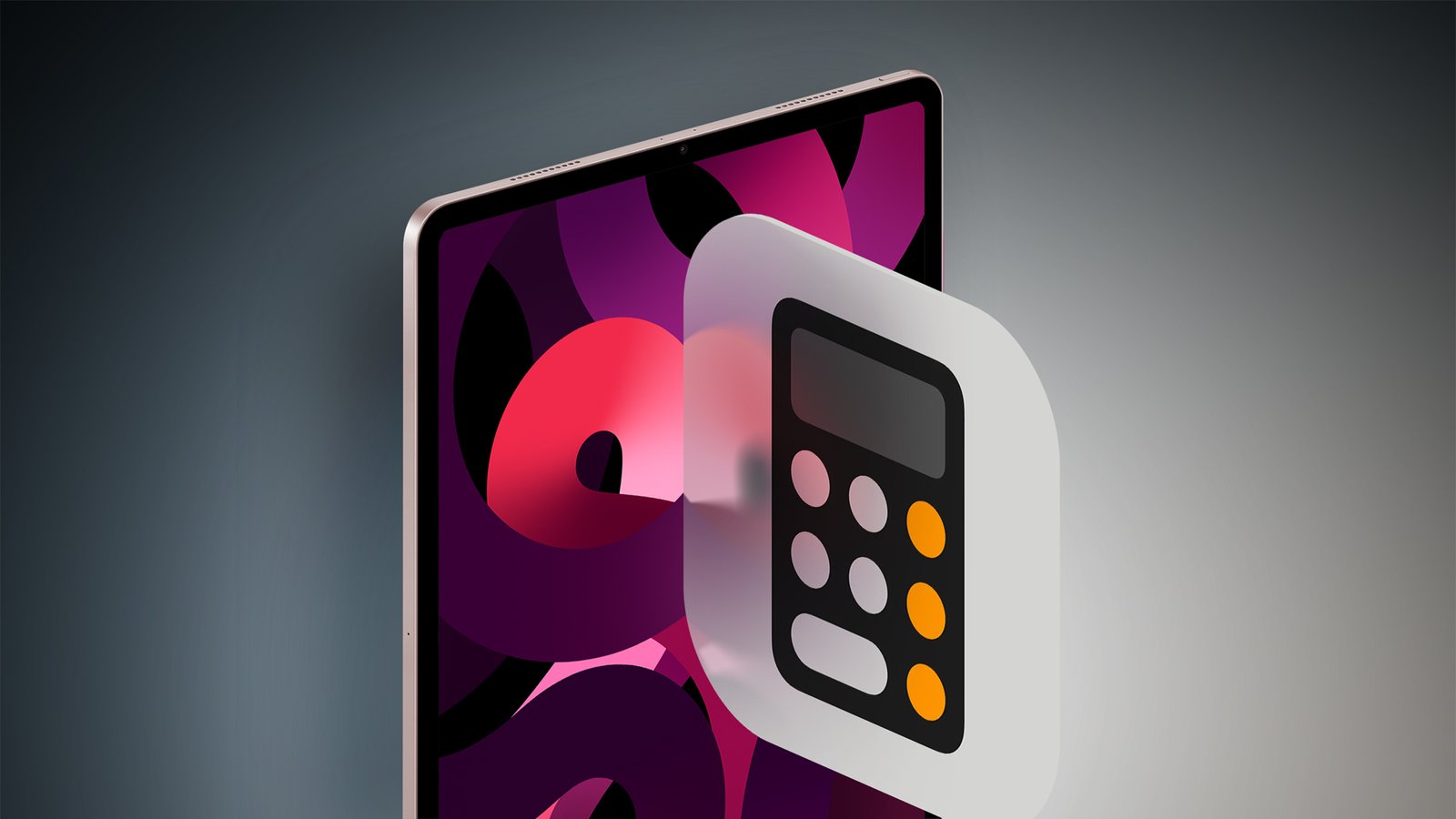 Fonctionnalité de l'application iPad et calculatrice