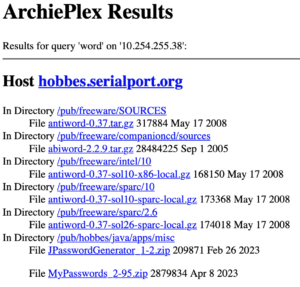 1716544928 277 Archie le premier moteur de recherche dInternet est sauve et