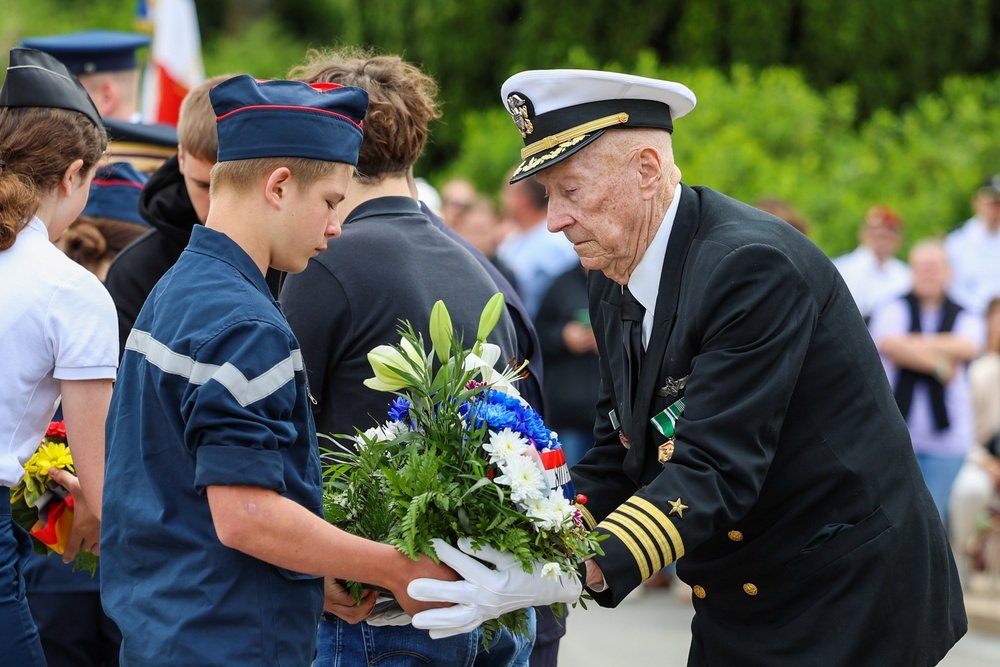 Cérémonie du Memorial Day au cimetière américain de Meuse-Argonne en France