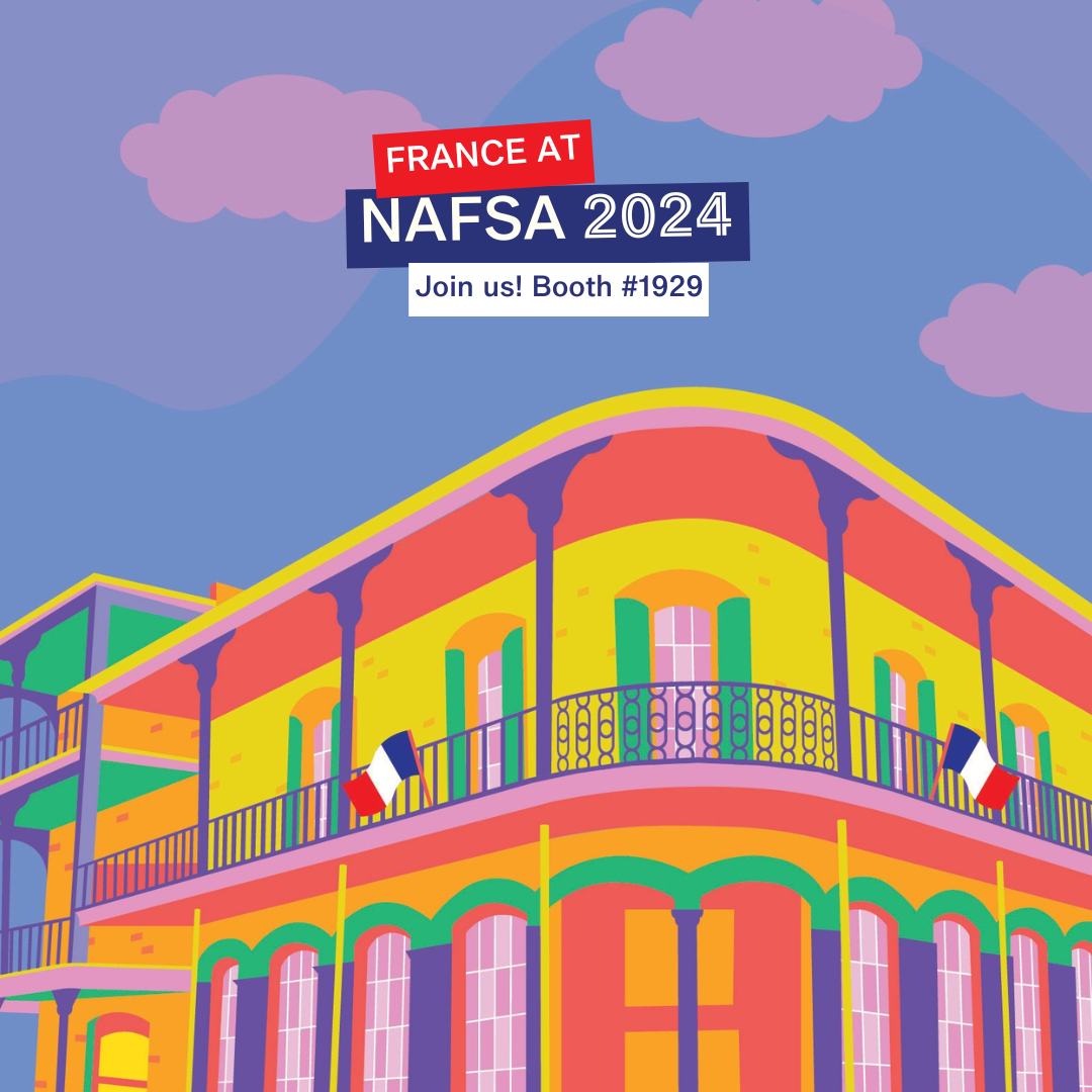 Campus France coordonne une délégation de 30 établissements d’enseignement supérieur français à NAFSA 2024 New Orleans