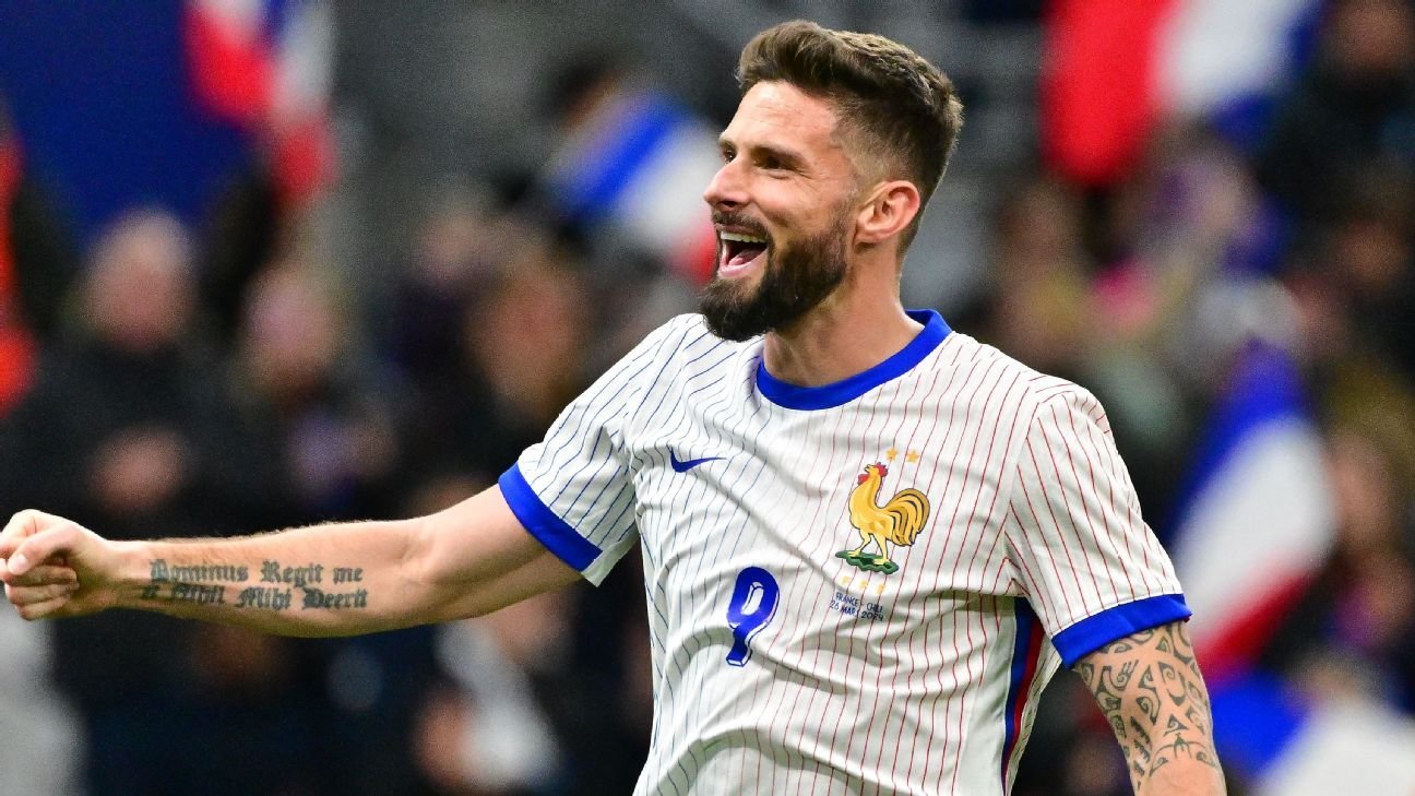 Giroud prendra sa retraite en France après l’Euro 24