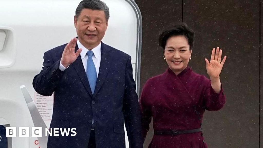 L’Ukraine, le brandy et les véhicules électriques sont à l’ordre du jour alors que Xi rencontre Macron – BBC News