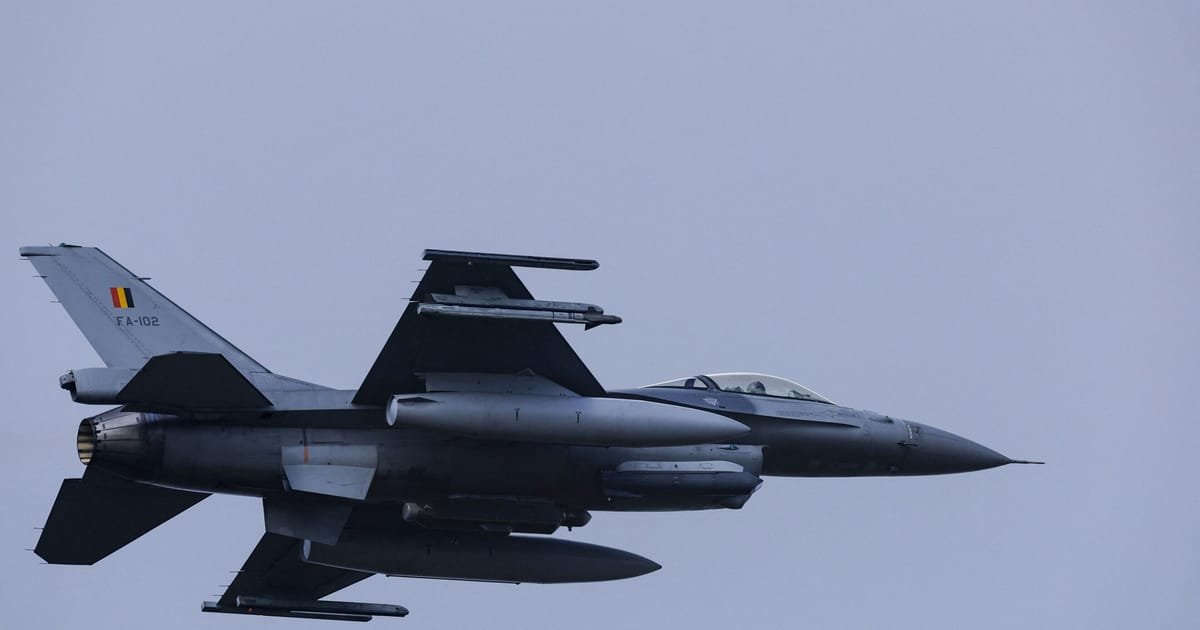 La Belgique livrera ses premiers F-16 à l’Ukraine cette année, sous certaines conditions